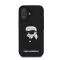 Karl Lagerfeld 3D Rubber Ikonik Apple iPhone 16 hátlap tok, fekete
