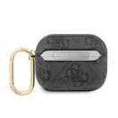 Guess 4G Script PC/PU Apple AirPods Pro tok, fekete