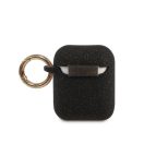 Guess Silicone Apple AirPods 1/2 tok, fekete