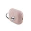 Karl Lagerfeld PU Embossed Choupette Head Apple AirPods Pro 2 tok, rózsaszín