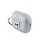 Karl Lagerfeld PU Embossed Choupette Head Apple AirPods Pro 2 tok, ezüst