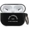 Karl Lagerfeld Rue St Guillaume Silicone Apple AirPods Pro tok, fekete