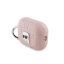Karl Lagerfeld PU Embossed Karl Head Apple AirPods Pro 2 tok, rózsaszín
