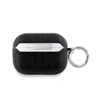   Karl Lagerfeld PU Embossed Karl Head Apple AirPods Pro 2 tok, fekete