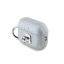 Karl Lagerfeld PU Embossed Karl and Choupette Heads Apple AirPods Pro 2 tok, ezüst