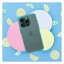 Matrix Apple iPhone 14 hátlap tok kameravédő peremmel, zöld/menta