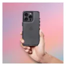 Matrix Apple iPhone 16 Pro hátlap tok kameravédő peremmel, fekete