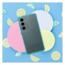 Matrix Samsung Galaxy A15 4G / A15 5G hátlap tok kameravédő peremmel, zöld/menta