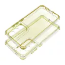 Matrix Samsung Galaxy A35 5G hátlap tok kameravédő peremmel, sárga