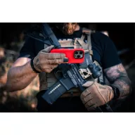   Tactical MagForce Aramid Apple iPhone 15 Pro MagSafe kompatibilis tok, piros