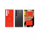 Tactical MagForce Aramid Samsung Galaxy S24 Ultra MagSafe kompatibilis tok, piros