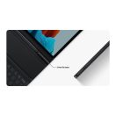 Samsung TAB S7 billentyűzetes flip tok mobil eszközhöz, QWERTY, fekete (EF-DT630BBGGDE) Csomagolássérült