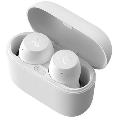 Bluetooth sztereó fülhallgató, v5.0, TWS, töltőtok, érintés vezérlés, zajszűrővel, vízálló, Edifier X3, fehér