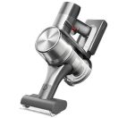 Álló porszívó, vezeték nélküli, száraz takarításhoz, kézi porszívóval, 550 W teljesítmény, LED-es kijelző, LED-es világítással, Dreame T30, szürke