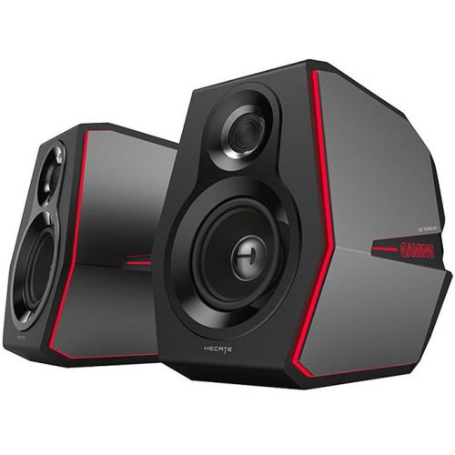 Hangszóró szett, 2.0, Aktív, 2 x 44W, Bluetooth, Optikai kimenet, USB aljzat, 3.5mm, Koaxiális csatlakozó, Edifier HECATE G5000, fekete