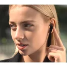 Bluetooth sztereó fülhallgató, v5.1, TWS, töltőtok, érintés vezérlés, zajszűrővel, vízálló, játékosoknak ajánlott, Edifier X2, fekete