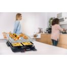 Elektromos Raclette grill, 600 W teljesítmény, Techwood TRA-47P, fekete