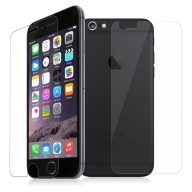   Apple iPhone 7 Plus / 8 Plus, Kijelzővédő fólia, ütésálló fólia, elő és hátlapi, Tempered Glass (edzett üveg), Clear