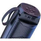 Bluetooth hordozható hangszóró, 5W, v5.0, TWS, TF kártyaolvasó, USB aljzat, Kihangosított hívás támogatás, RGB világítás, Kakusiga KSC-822 Bosi, fekete