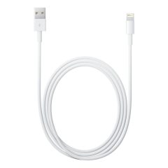   Apple iPhone 5 / 5S / SE / 5C / SE / iPad 4/iPad Mini eredeti, gyári USB töltő- és adatkábel 2 m-es vezetékkel  Lightning