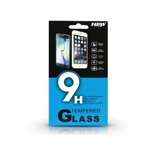 Apple iPhone XR / 11, Kijelzővédő fólia, ütésálló fólia (az íves részre NEM hajlik rá!), Tempered Glass (edzett üveg), Clear