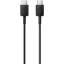 USB Type-C töltő- és adatkábel, USB Type-C, 100 cm, gyorstöltés, Samsung, fekete, gyári, 