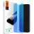 Apple iPhone 12 Pro Max, Kijelzővédő fólia, ütésálló fólia (az íves részre is!), Tempered Glass (edzett üveg), Spigen Glastr Slim HD Anti Blue, Clear