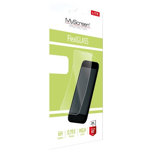 Evolveo Strongphone G5, Kijelzővédő fólia, ütésálló fólia, MyScreen Protector L!te, Flexi Glass, Clear, 1 db / csomag