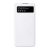 Samsung Galaxy A42 5G / M42 5G SM-A426B / M426B, Oldalra nyíló tok, hívás mutatóval, Smart View Cover, fehér, gyári