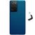 Samsung Galaxy S21 Ultra 5G SM-G998, Műanyag hátlap védőtok, stand, Nillkin Super Frosted, zöldes-kék