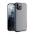 Apple iPhone 11 Pro Max, Műanyag hátlap védőtok + szilikon keret, fényvisszaverő szövet hátlap, rács minta, Dux Ducis Fino, kék