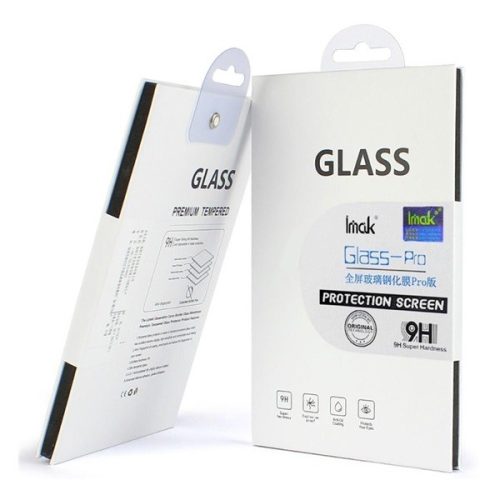 Samsung Galaxy A32 5G SM-A326B, Kijelzővédő fólia, ütésálló fólia (az íves részre is!), Tempered Glass (edzett üveg), 3D Full Cover, IMAK, PRO+, Clear