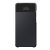 Samsung Galaxy A72 / A72 5G SM-A725F / A726B, Oldalra nyíló tok, hívás mutatóval, Smart View Cover, fekete, gyári