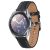 Bluetooth okosóra, valódi bőr szíj, v5.0, eSim, aktivitás és egészség mérő, vízálló, hangszóró, Samsung Galaxy Watch 3 (41mm) SM-R855 (LTE), ezüst, gyári