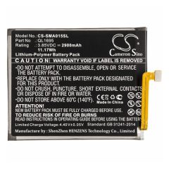   Samsung Galaxy A01 SM-A015F, Akkumulátor, 2900 mAh, Li-Polymer, Cameron Sino, kompatibilis