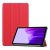 Samsung Galaxy Tab A7 Lite 8.7 SM-T220 / T225, mappa tok, Trifold, piros