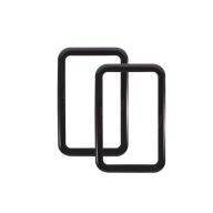   Huawei Honor Watch ES, Kijelzővédő fólia, ütésálló fólia (az íves részre nem hajlik rá!), Tempered Glass (edzett üveg), fekete, 2 db / csomag