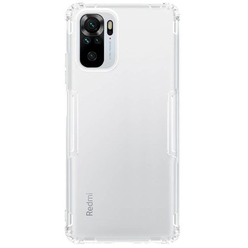 Xiaomi Redmi Note 10 / Note 10S / Poco M5s, Szilikon tok, Nillkin Nature, ultravékony, átlátszó