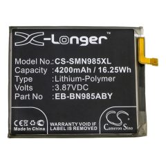   Samsung Galaxy Note 20 Ultra / 20 Ultra 5G SM-N985 / N986, Akkumulátor, 4200 mAh, Li-Polymer, Cameron Sino, kompatibilis