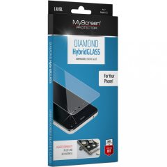   Apple iPhone 13 Mini, Kijelzővédő fólia, ütésálló fólia, MyScreen Protector, Hybridglass, Tempered Glass (edzett üveg), Clear, 1 db / csomag