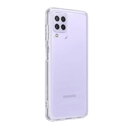 Samsung Galaxy A22 4G SM-A225F, Szilikon tok, átlátszó, gyári