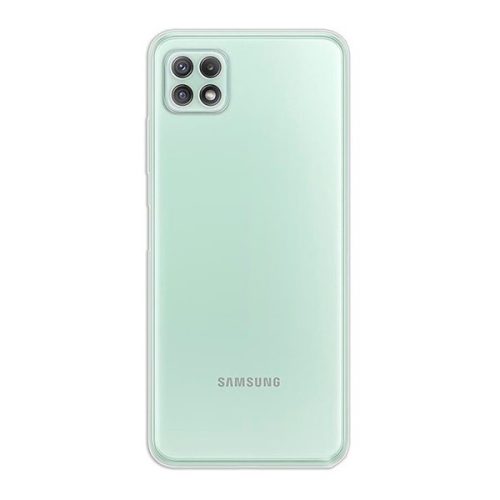 Samsung Galaxy A22 5G SM-A226B, Szilikon tok, ultravékony, Blautel 4-OK, átlátszó