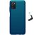 Samsung Galaxy A03s SM-A037F, Műanyag hátlap védőtok, stand, Nillkin Super Frosted, zöldes-kék