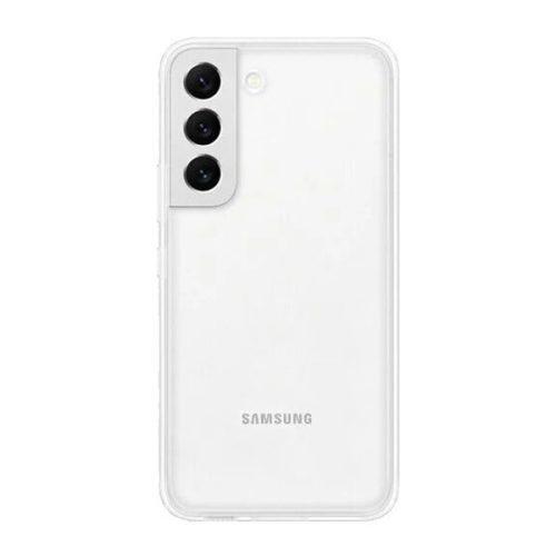Samsung Galaxy S22 5G SM-S901, Szilikon tok, cserélhető hátlap, fehér, gyári