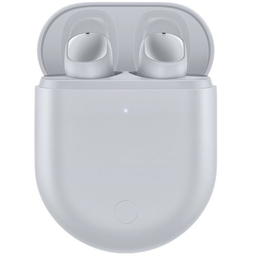 Bluetooth sztereó fülhallgató, v5.2, TWS, töltőtok, érintés vezérlés, zajszűrővel, vízálló, Xiaomi Redmi Buds 3 Pro, szürke, gyári