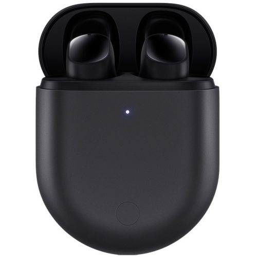 Bluetooth sztereó fülhallgató, v5.2, TWS, töltőtok, érintés vezérlés, zajszűrővel, vízálló, Xiaomi Redmi Buds 3 Pro, fekete, gyári