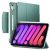 Apple iPad Mini (2021) (8.3), mappa tok, Smart Case, Apple Pencil tartóval, mágneses csattal, ESR Ascend, sötétzöld