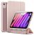 Apple iPad Mini (2021) (8.3), mappa tok, Smart Case, mágneses rögzítés, ESR Rebound Hybrid, rózsaszín