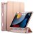 Apple iPad 10.2 (2019 / 2020 / 2021), mappa tok, Smart Case, mágneses rögzítés, Apple Pencil tartóval, ESR Rebound Hybrid Pro, rózsaszín