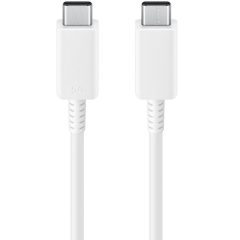   USB Type-C töltő- és adatkábel, USB Type-C, 180 cm, 5000 mA, 100W, gyorstöltés, Samsung, fehér, gyári